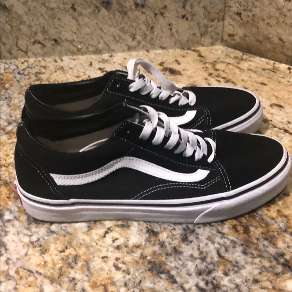 Vans, black - women’s size 8